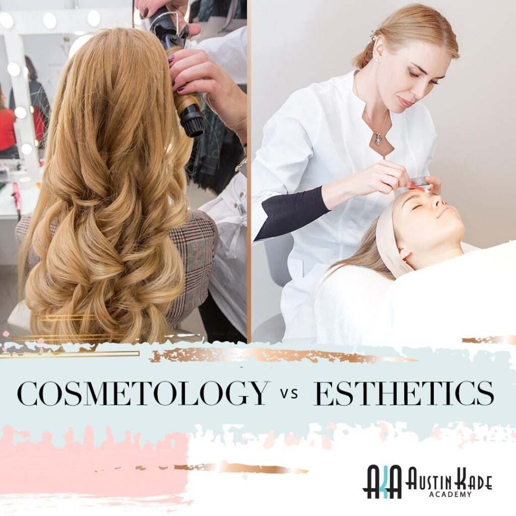cosmetologist and esthetician