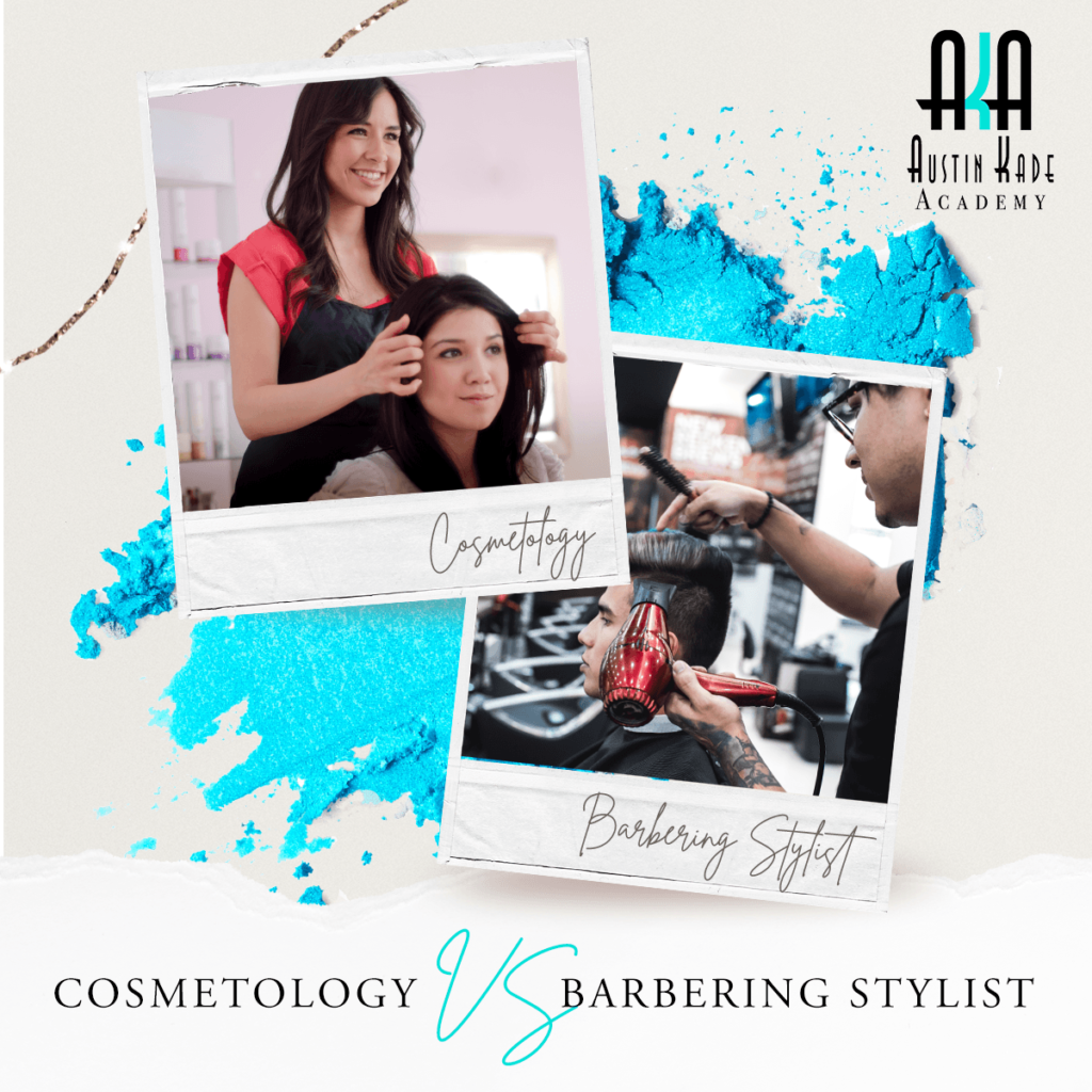 cosmetologist and barber stylist