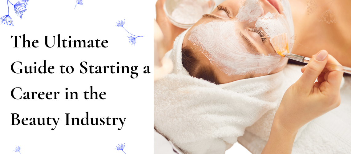 Esthetics student applying a facial mask during hands-on skin care training at a beauty school.