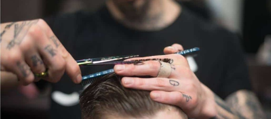 Professional idaho falls barber training at Austin Kade Academy for haircut mastery.